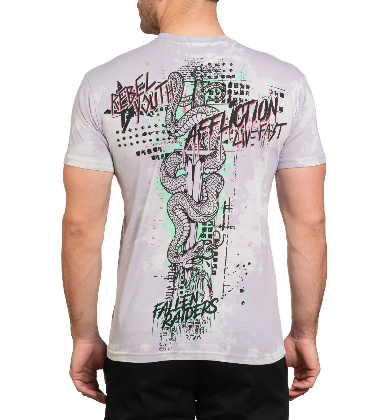 Warborn Saints Tee sold by Affliction product image thumbnail 2