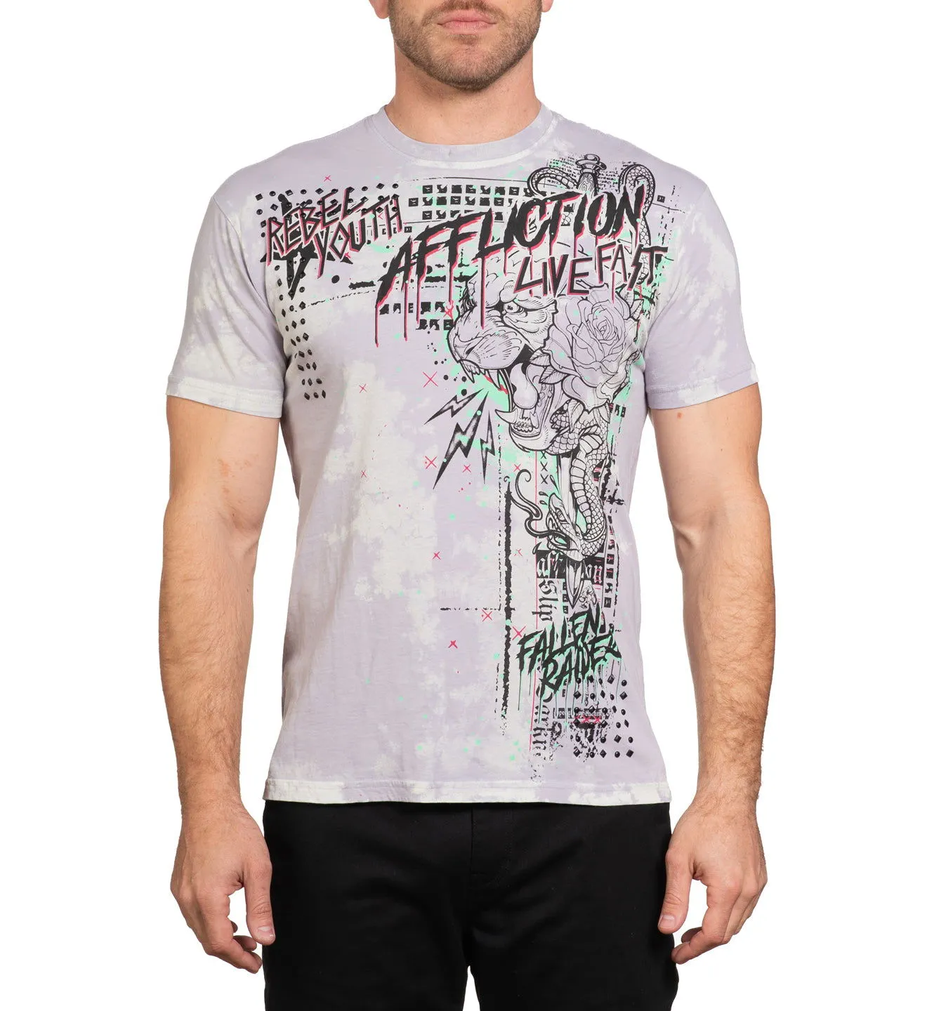 Warborn Saints Tee sold by Affliction