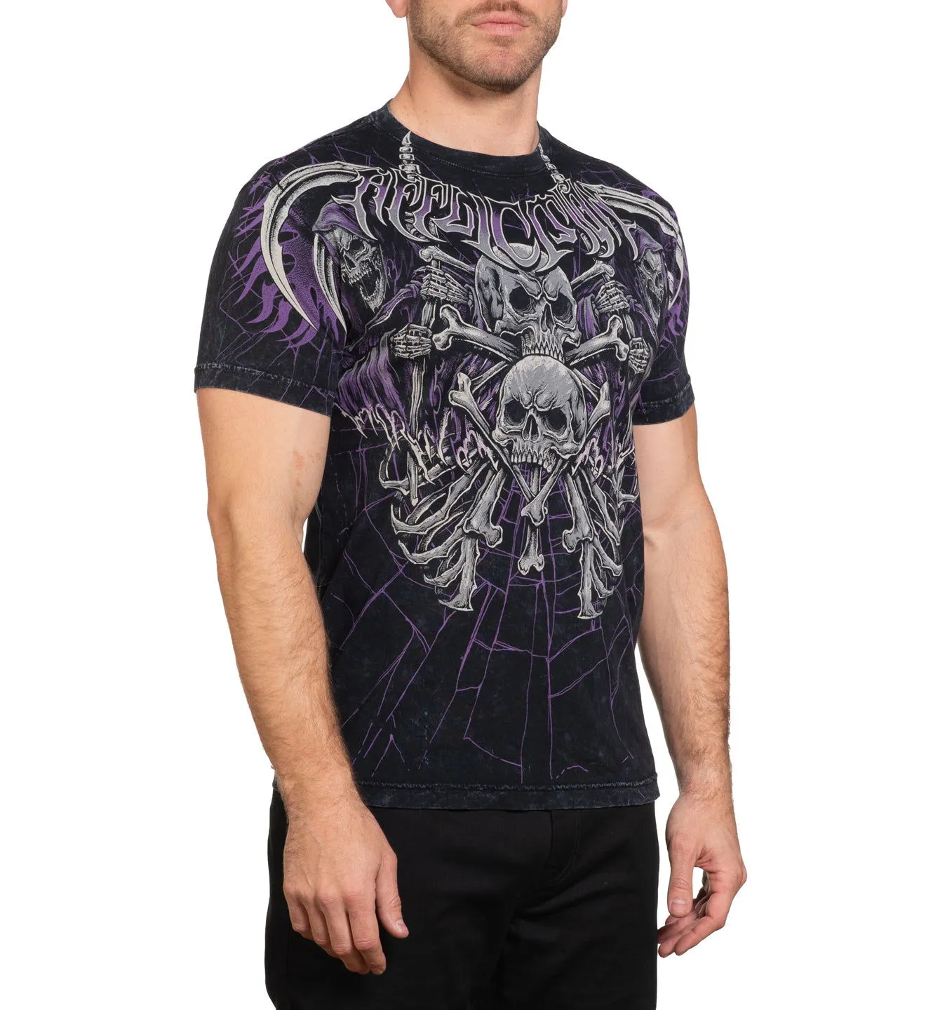 Darkness Falls Tee sold by Affliction product image thumbnail 3