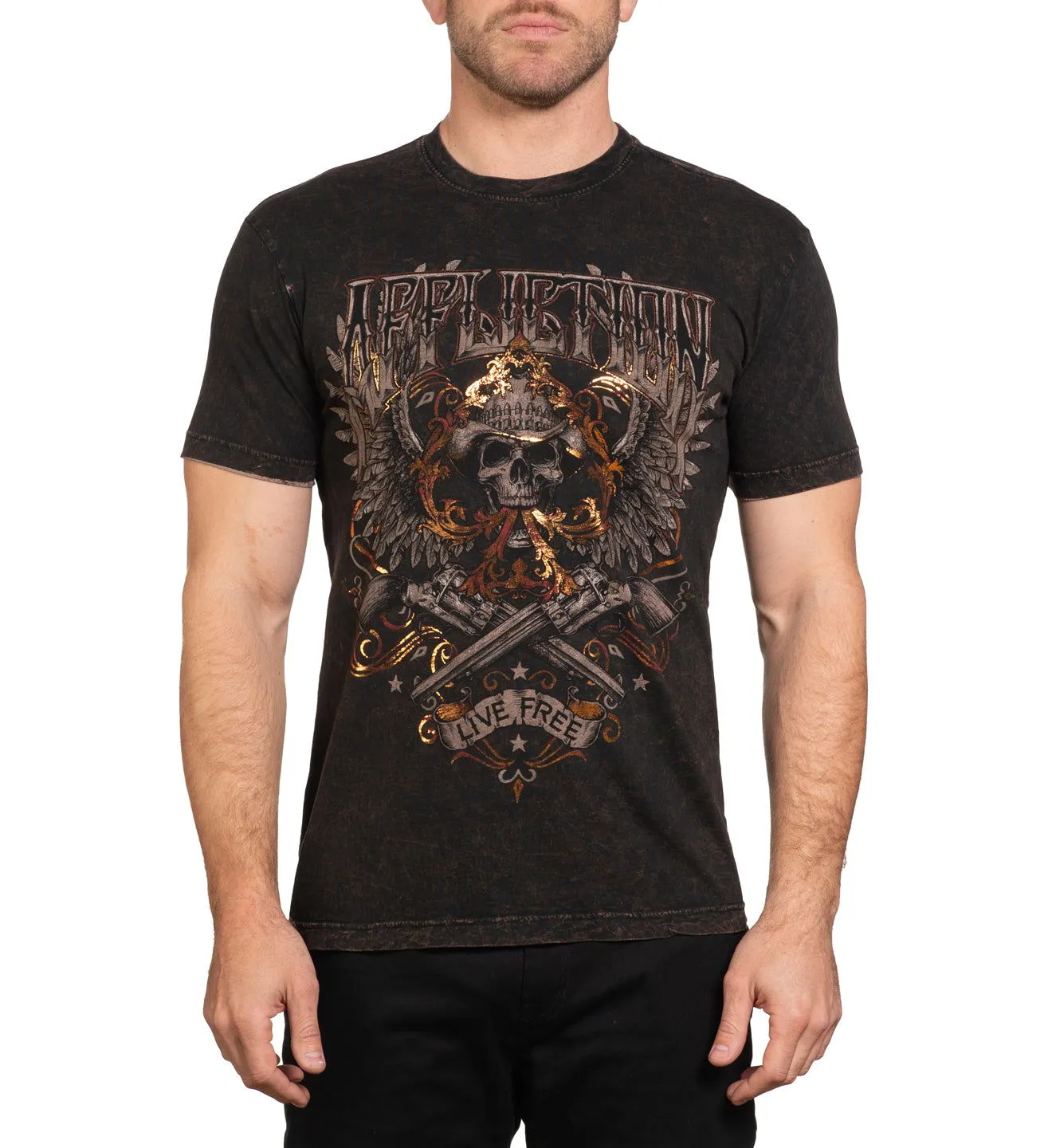 Duster Reversible Tee sold by Affliction product image thumbnail 5