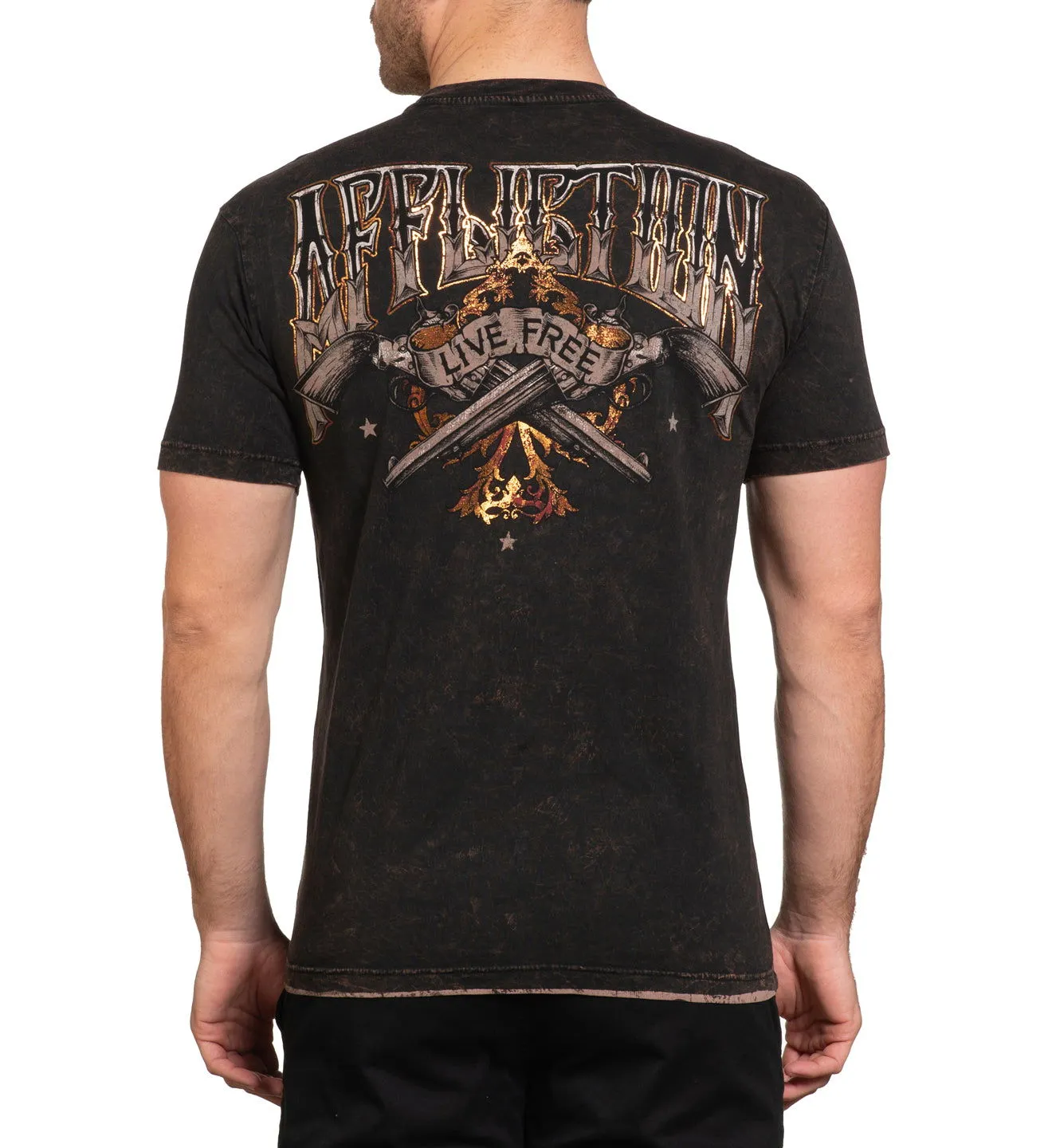 Duster Reversible Tee sold by Affliction product image thumbnail 4