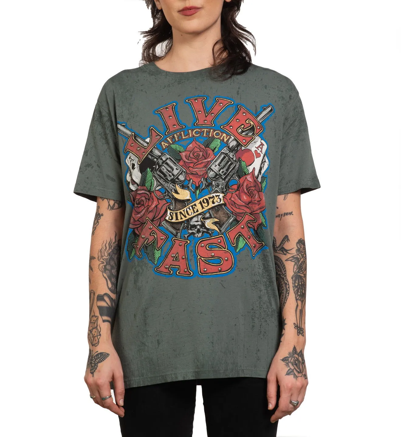 Love Gun Tee sold by Affliction