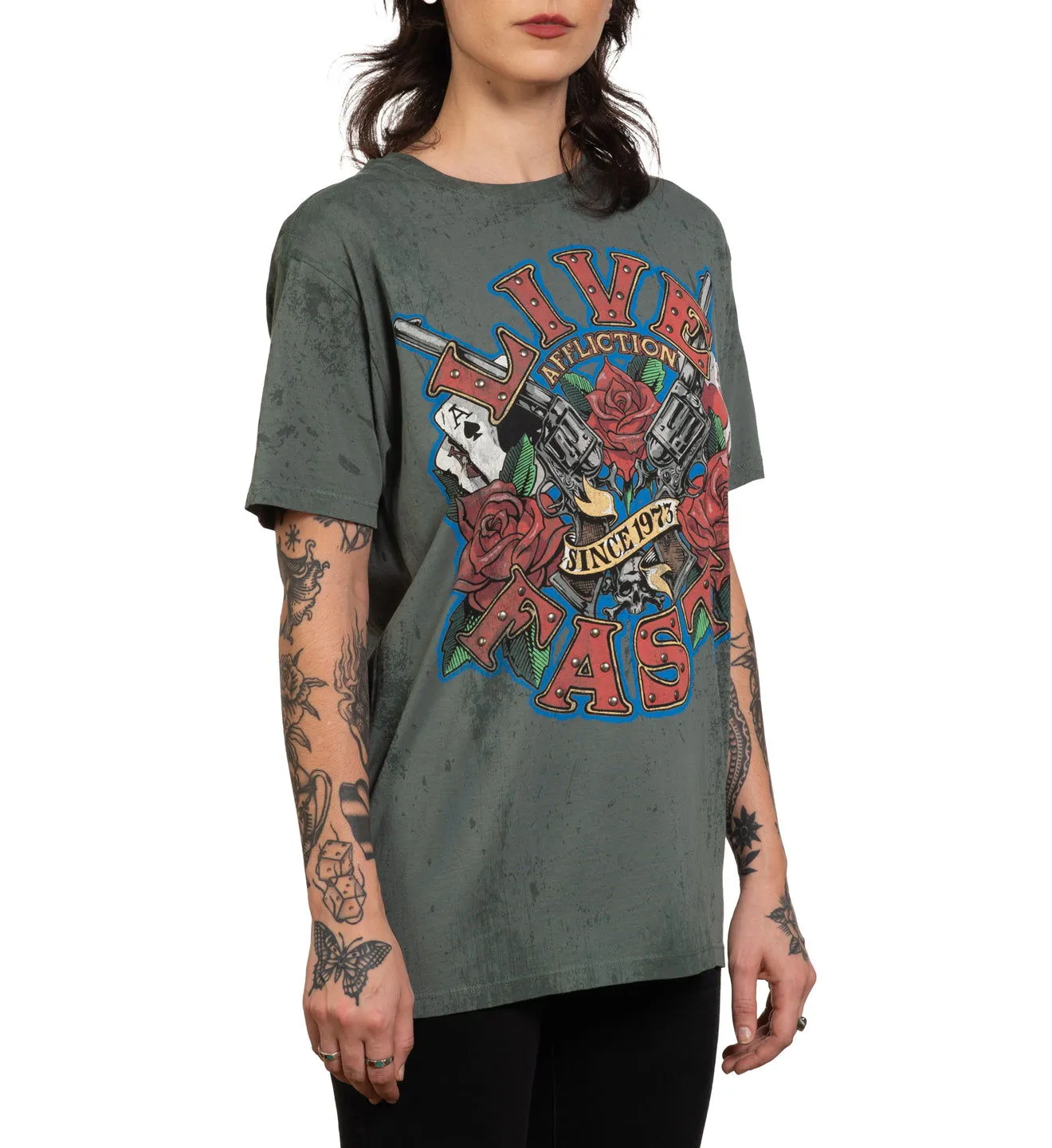 Love Gun Tee sold by Affliction product image thumbnail 4