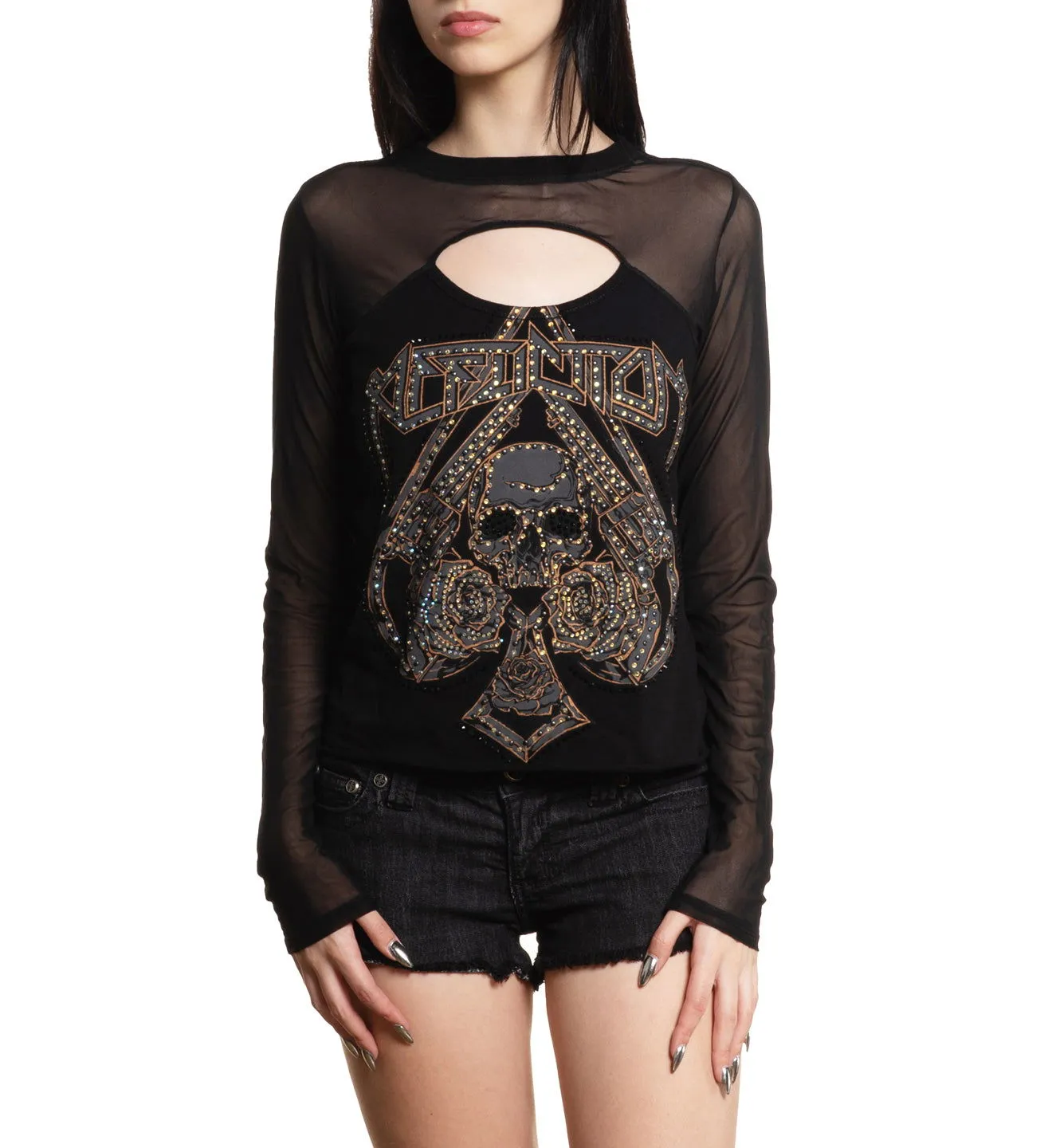 Hollow Point LS Top sold by Affliction