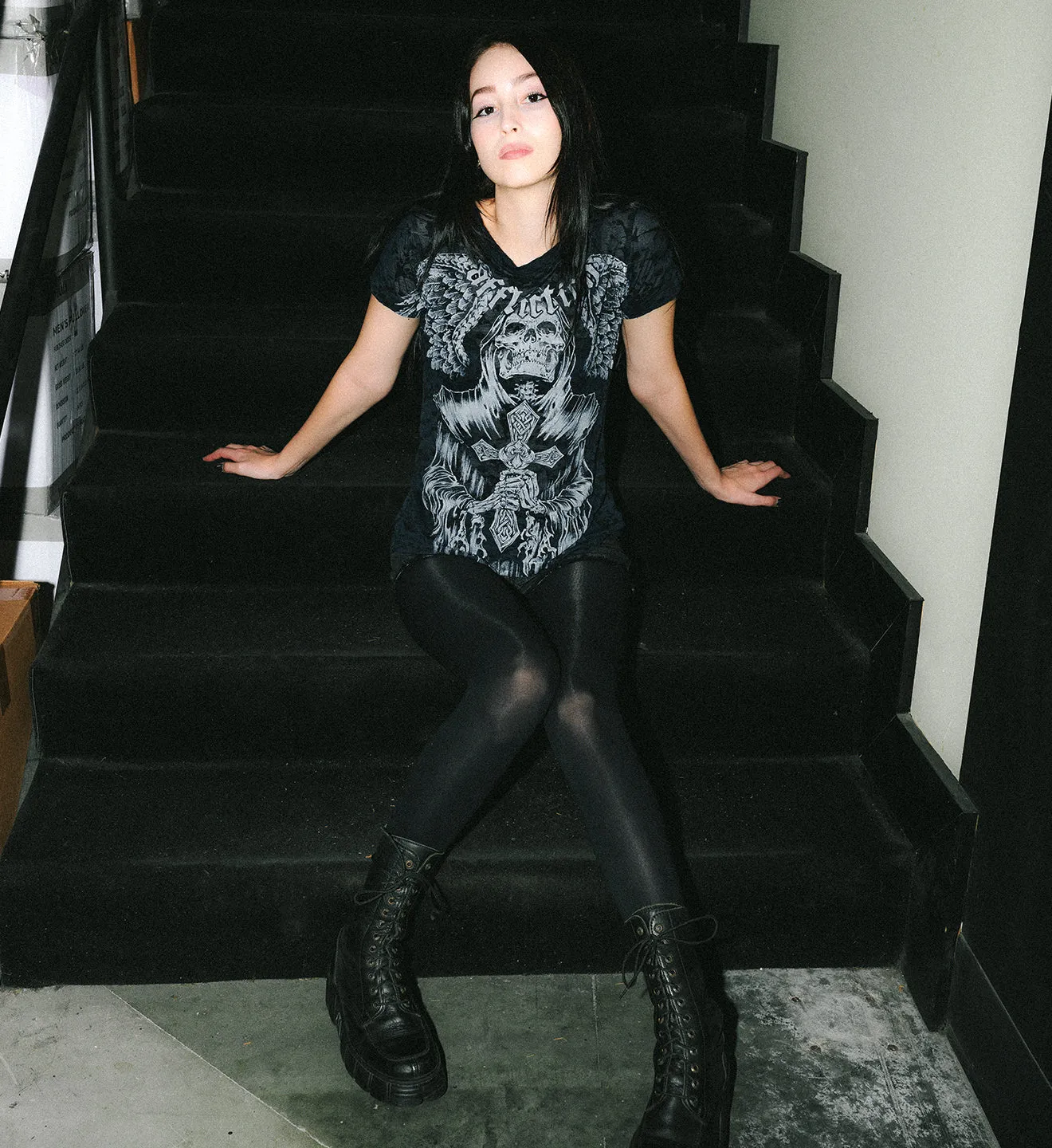 Darkness Tee sold by Affliction