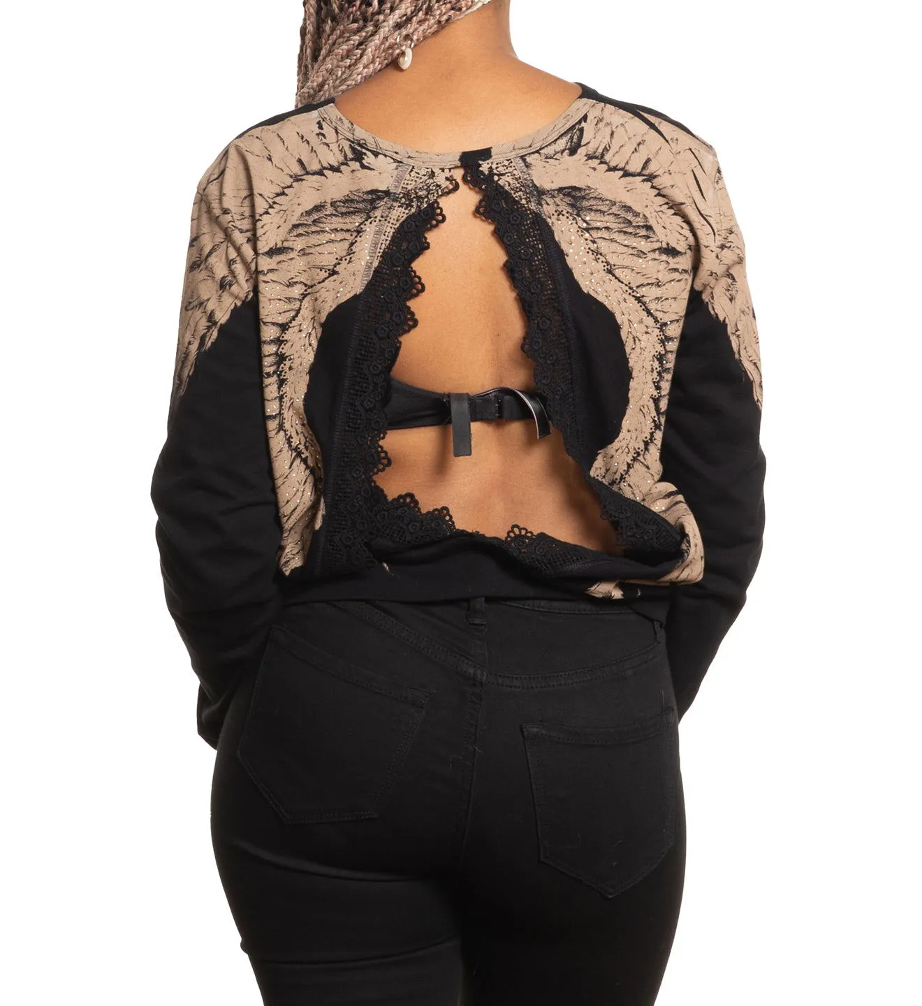 Isadora Diamonds LS Tee sold by Affliction product image thumbnail 2