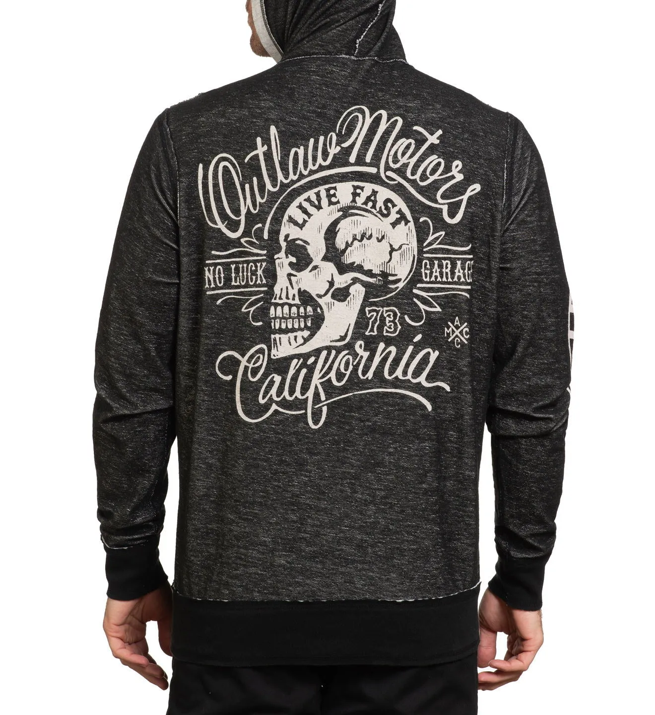 Awakening Light Zip-Up Hoodie sold by Affliction product image thumbnail 3