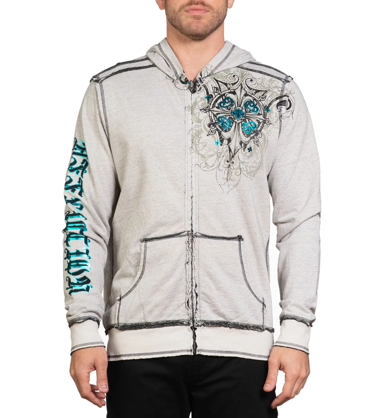 Awakening Light Zip-Up Hoodie sold by Affliction