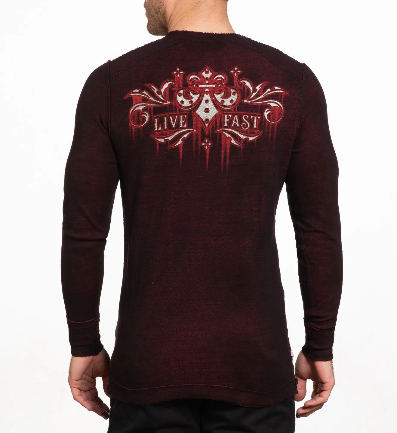 Ac Native Auto LS Reversible Thermal sold by Affliction product image thumbnail 3