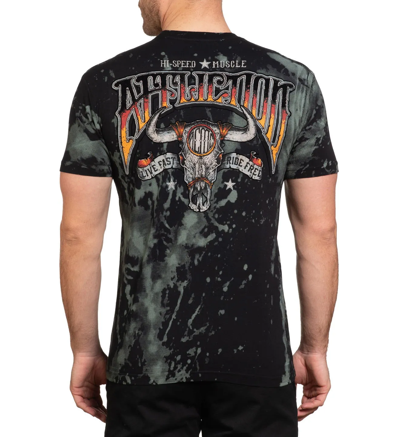 Hi Speed Muscle Tee sold by Affliction product image thumbnail 2