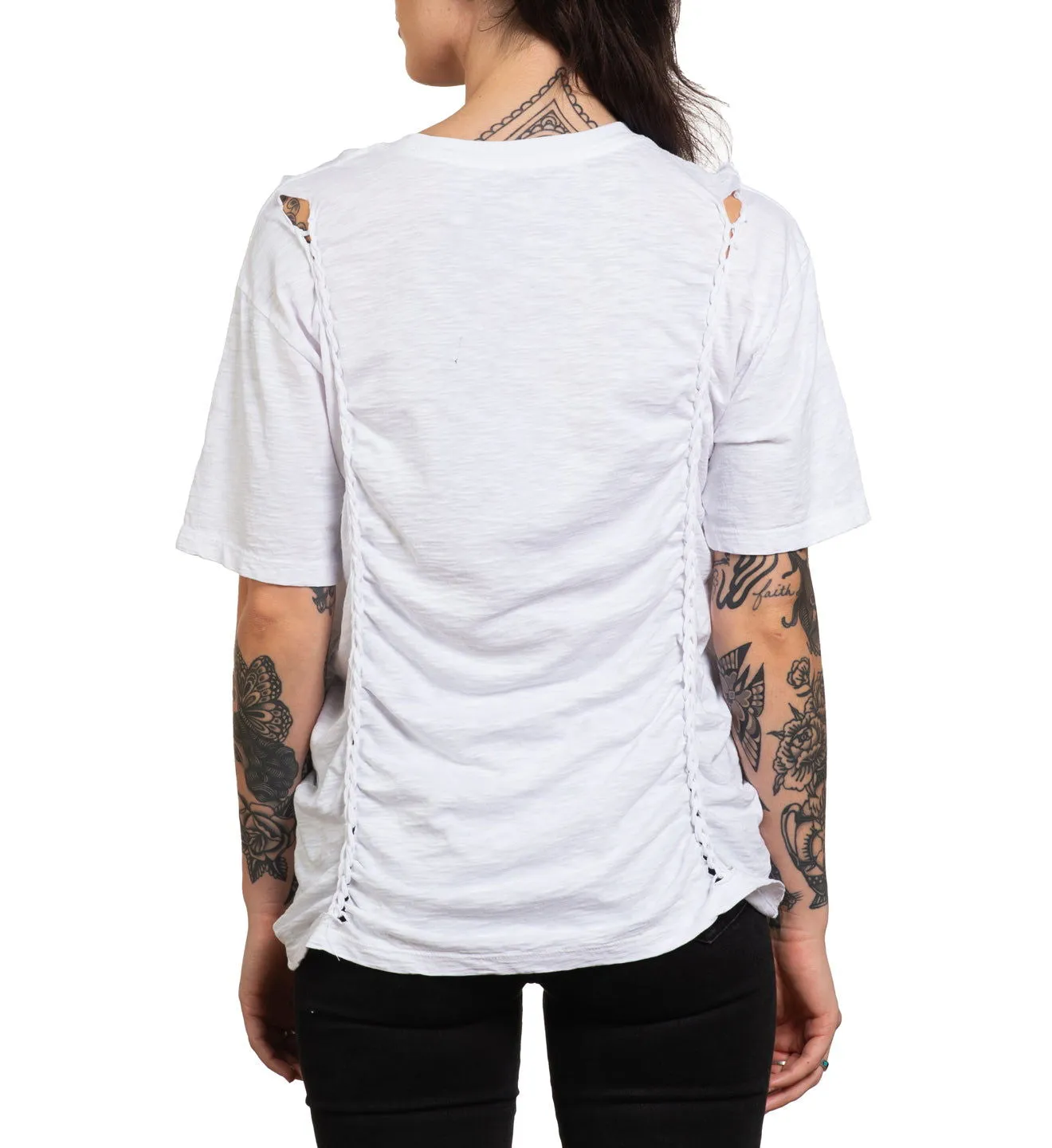 Ac Western Drop Shoulder Tee sold by Affliction product image thumbnail 2