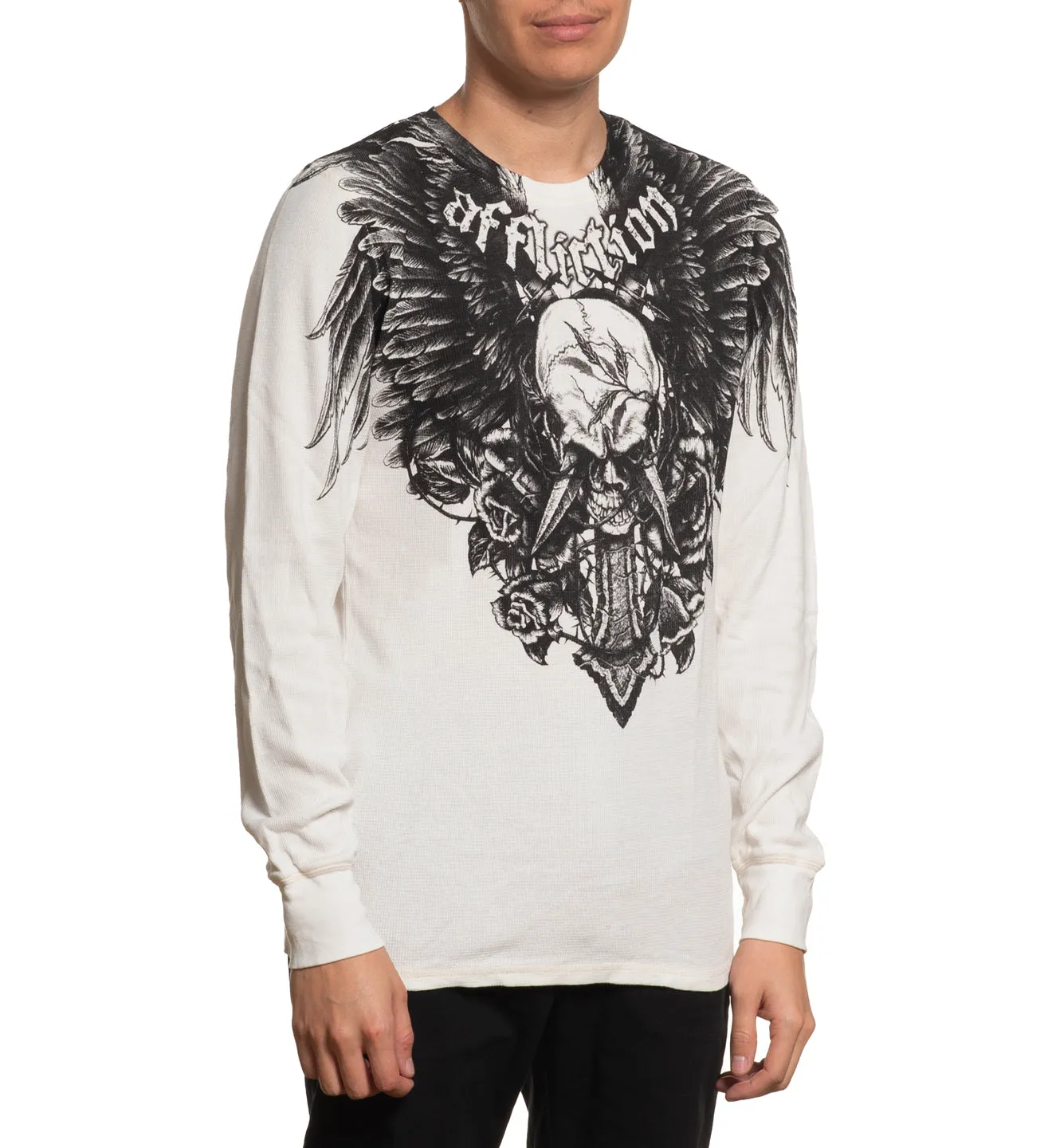 Crossed Over LS Thermal sold by Affliction product image thumbnail 4