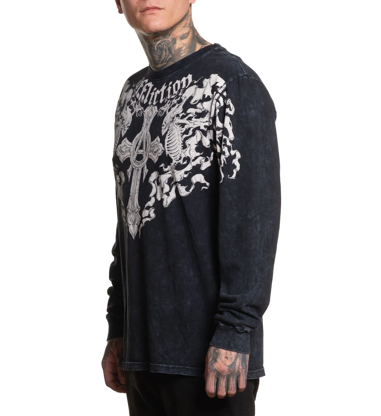 Bias LS Tee sold by Affliction product image thumbnail 3
