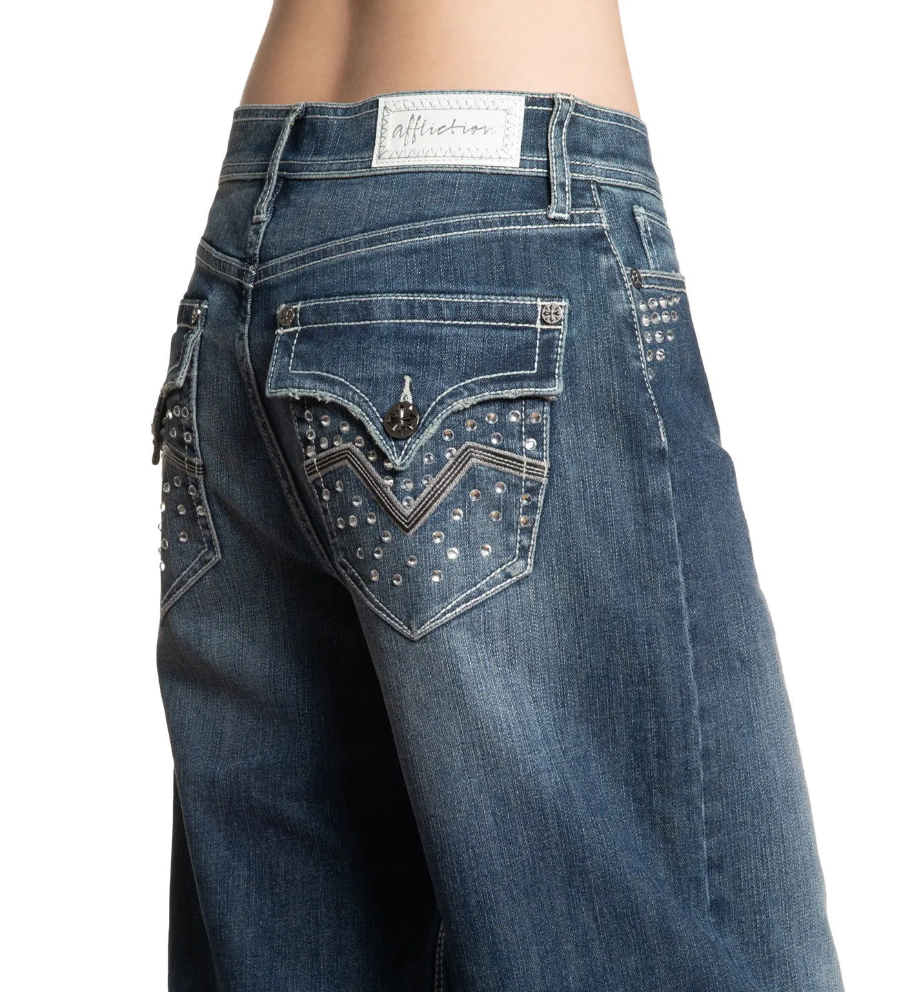 Wide Leg Penelope Jeans sold by Affliction product image thumbnail 3