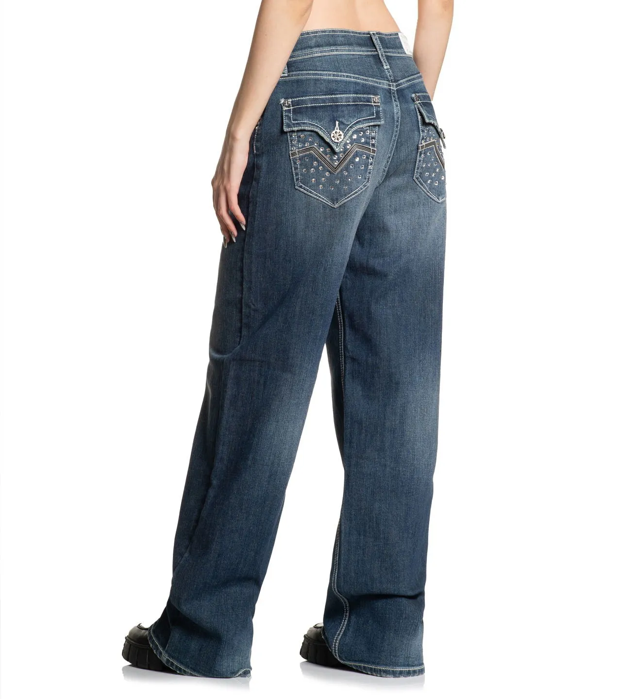 Wide Leg Penelope Jeans sold by Affliction product image thumbnail 5