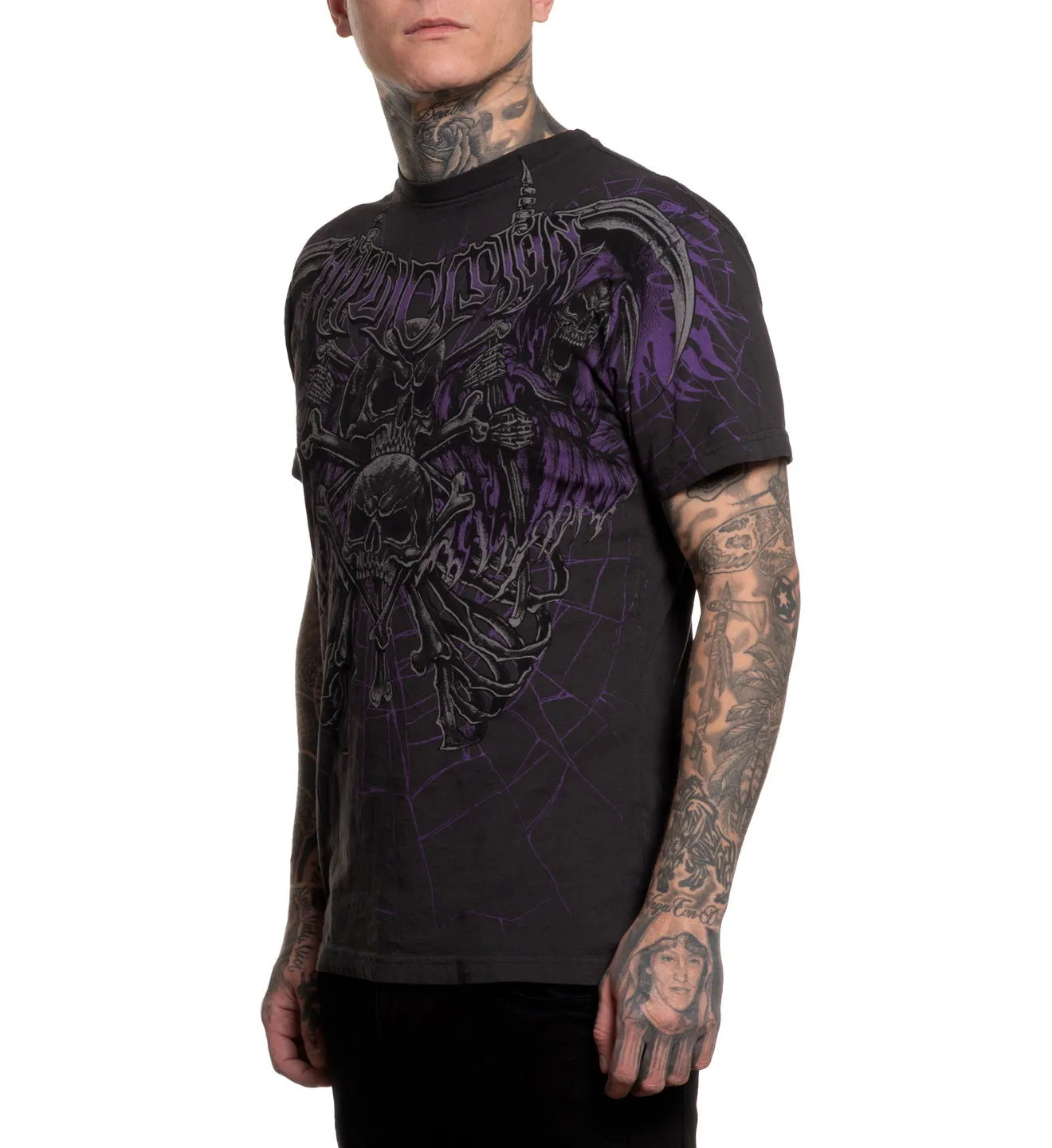 Darkness Falls Tee sold by Affliction product image thumbnail 3