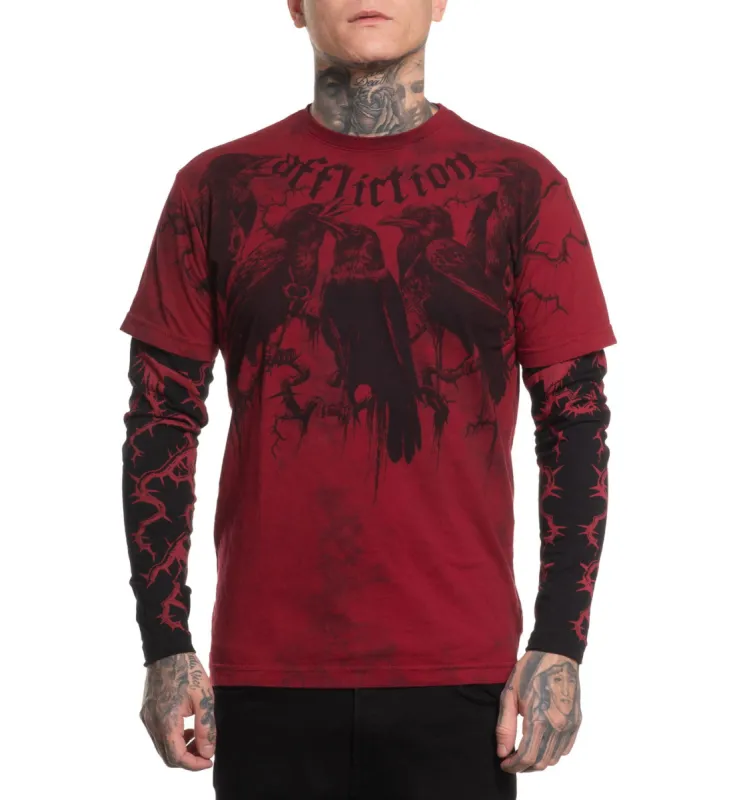 Crows Tee sold by Affliction