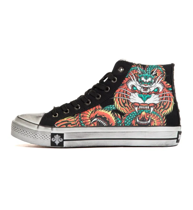 Flame & Fable Hi-Top Shoe sold by Affliction