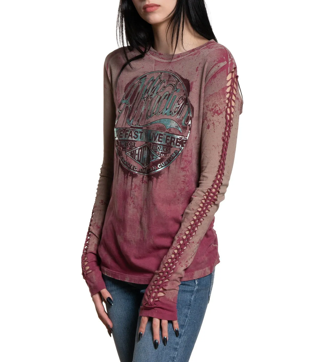 Ac Oxidized LS Tee sold by Affliction product image thumbnail 4