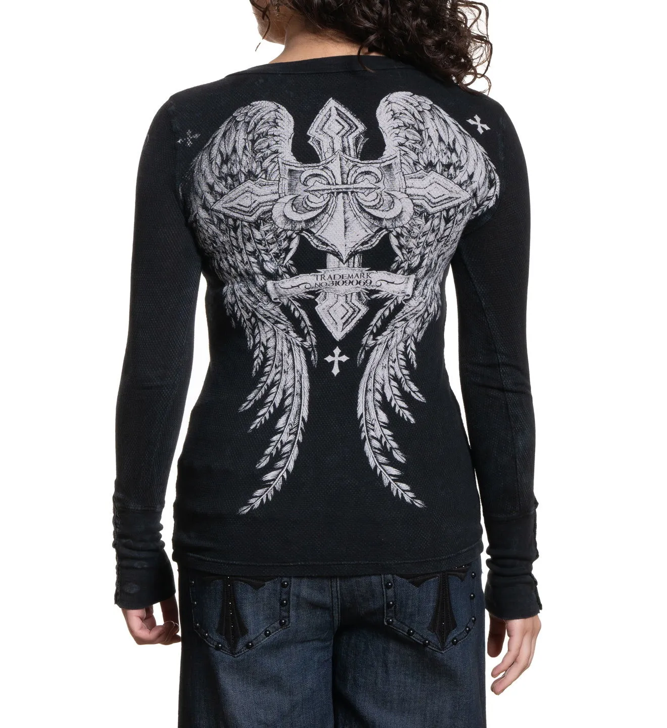 Simulation LS Henley sold by Affliction product image thumbnail 2