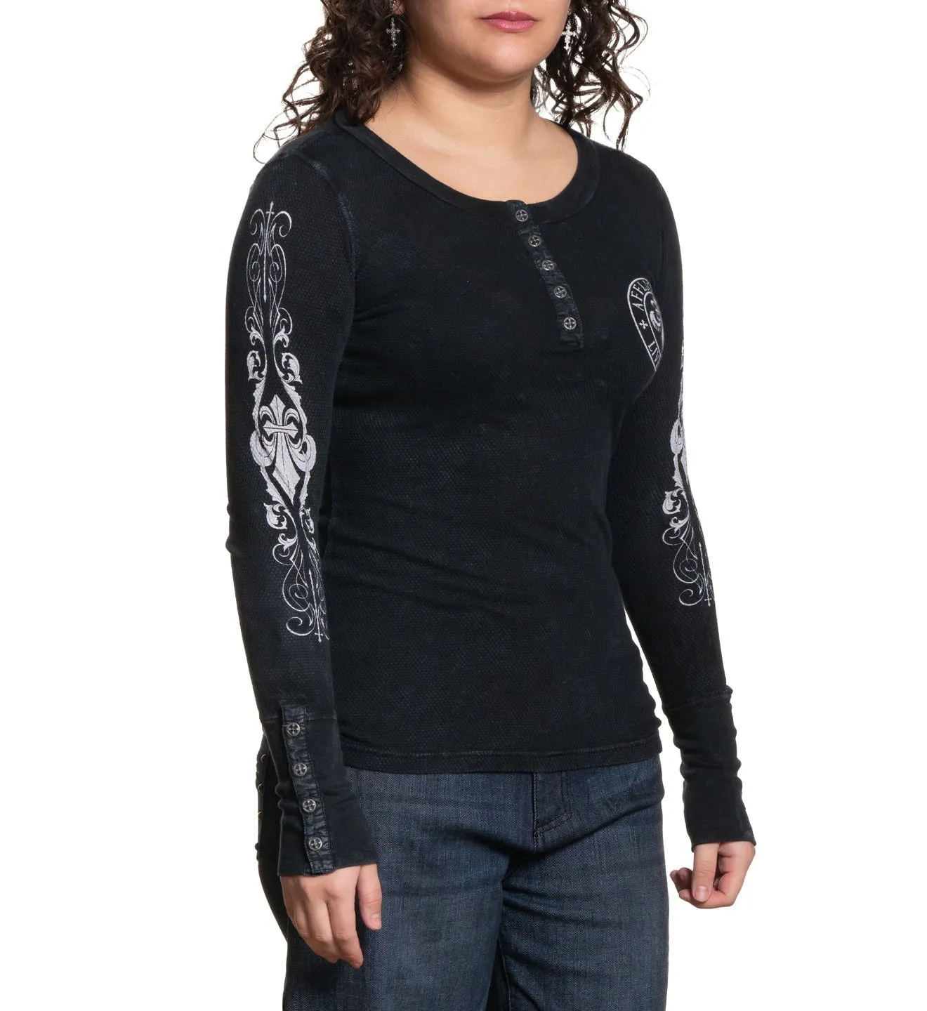 Simulation LS Henley sold by Affliction product image thumbnail 4