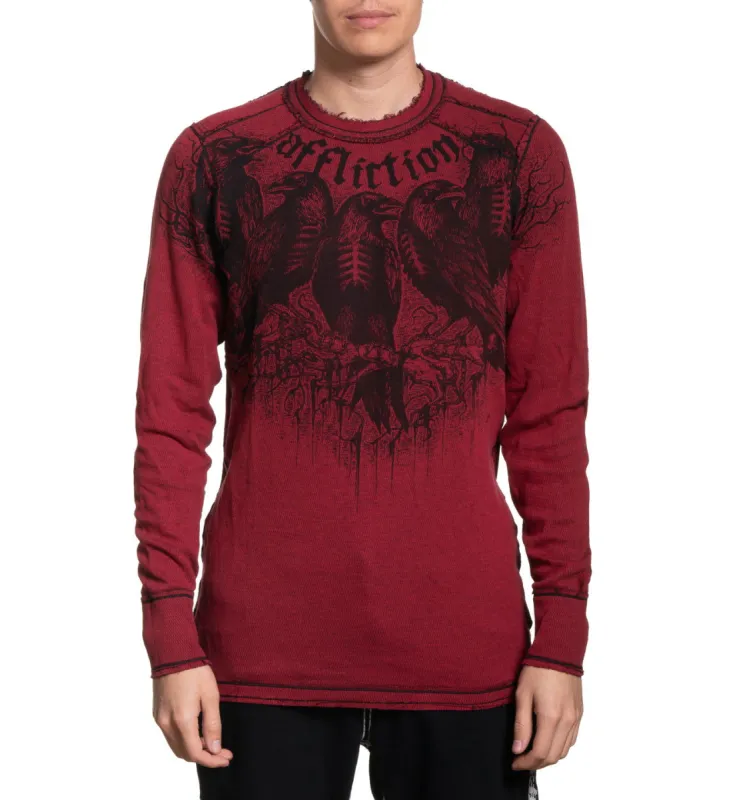 Infected Ritual LS Reversible Thermal sold by Affliction