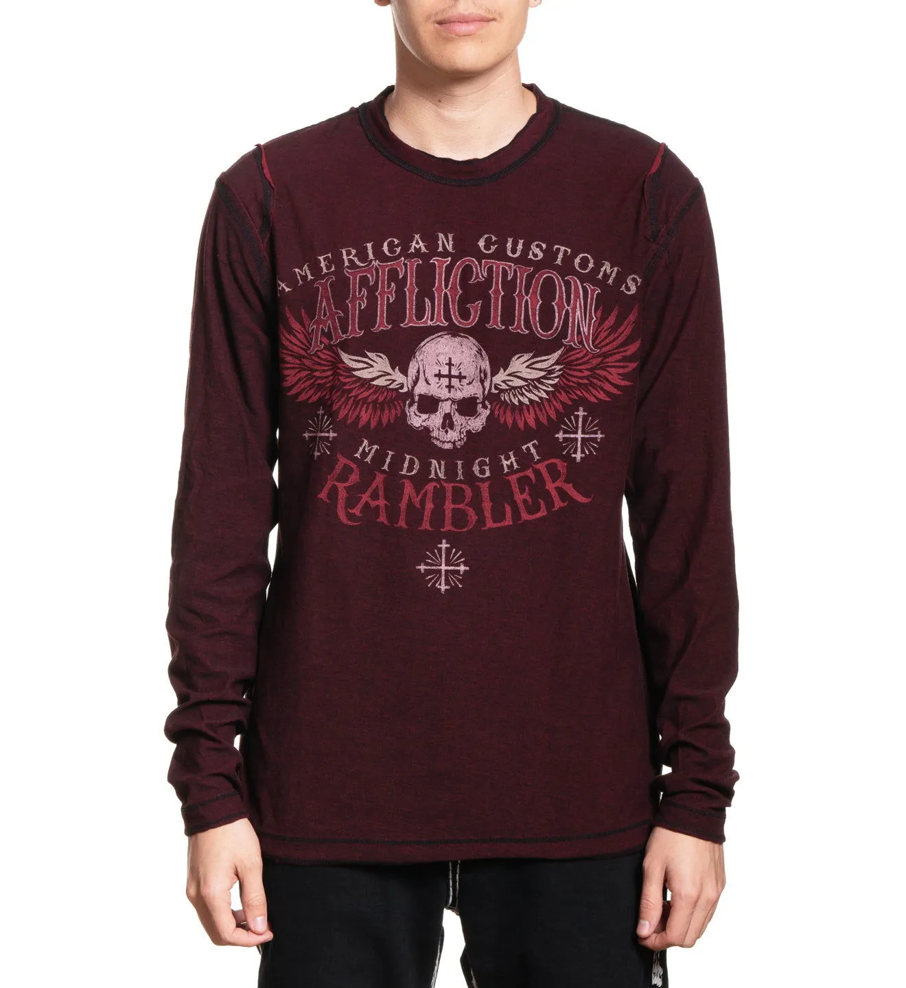 Crows LS Rev. Thermal sold by Affliction product image thumbnail 2