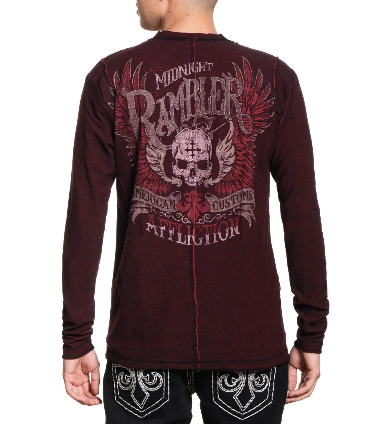 Crows LS Rev. Thermal sold by Affliction product image thumbnail 3