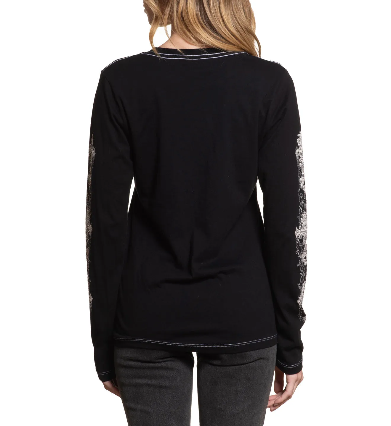 Empower LS Tee sold by Affliction product image thumbnail 2