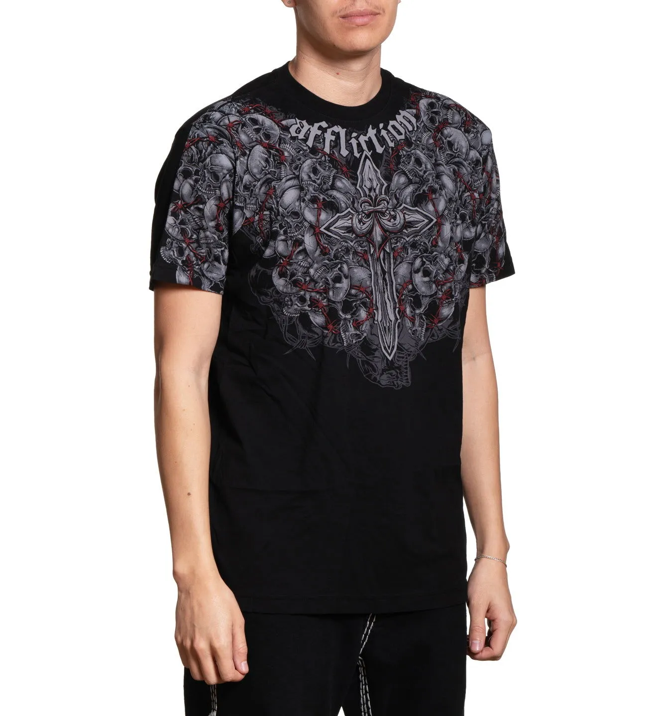 Crimson Wasteland Tee sold by Affliction product image thumbnail 4