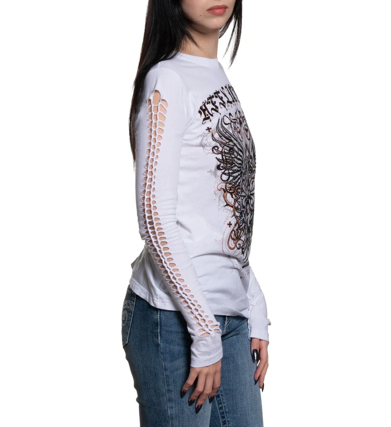 Awakening Light LS Tee sold by Affliction product image thumbnail 4