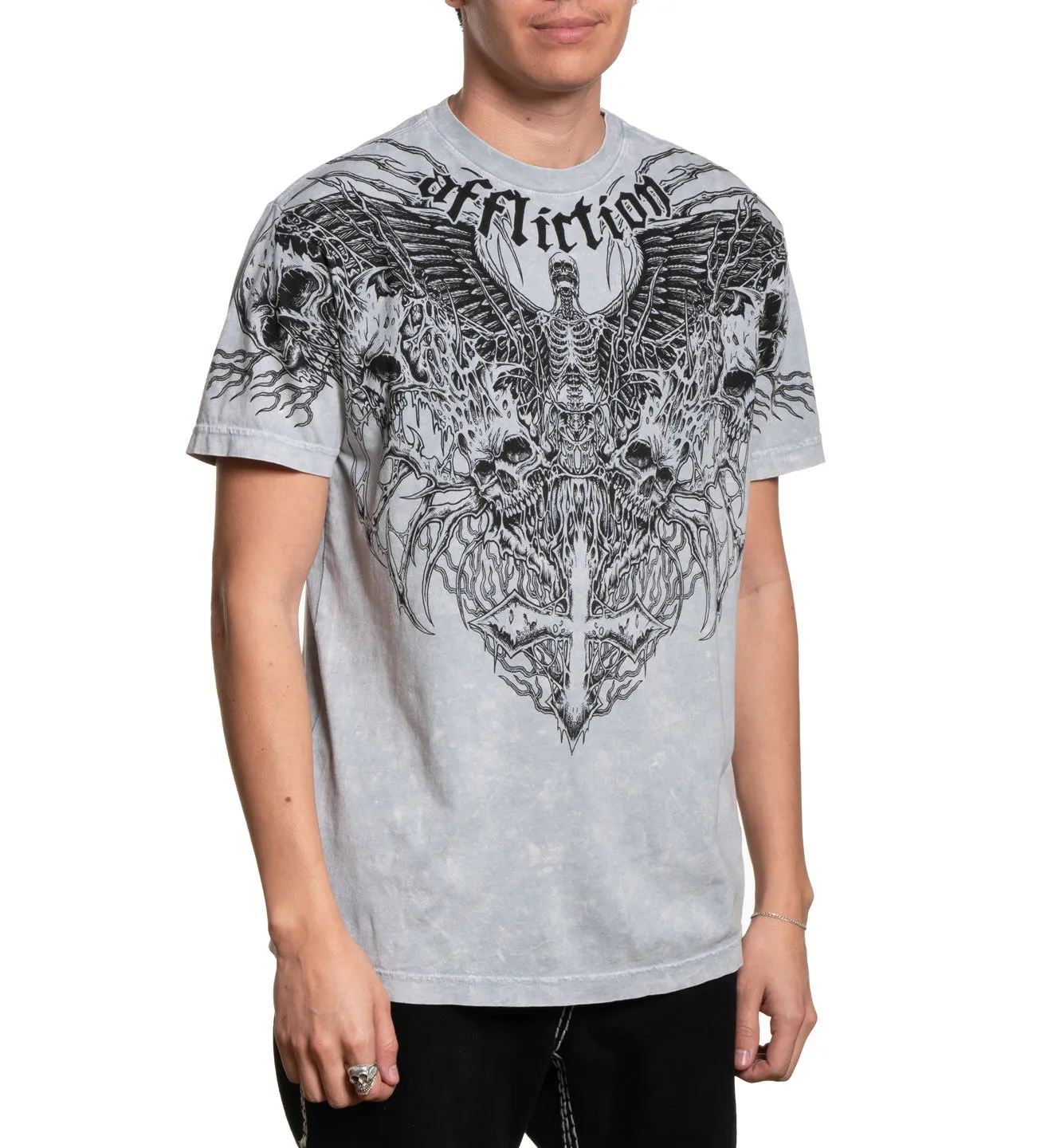 Ethereal Burial Tee sold by Affliction product image thumbnail 4