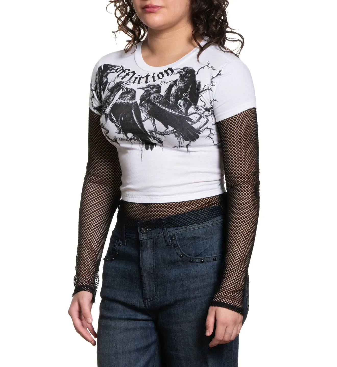 Crows Crop 2fer sold by Affliction product image thumbnail 3