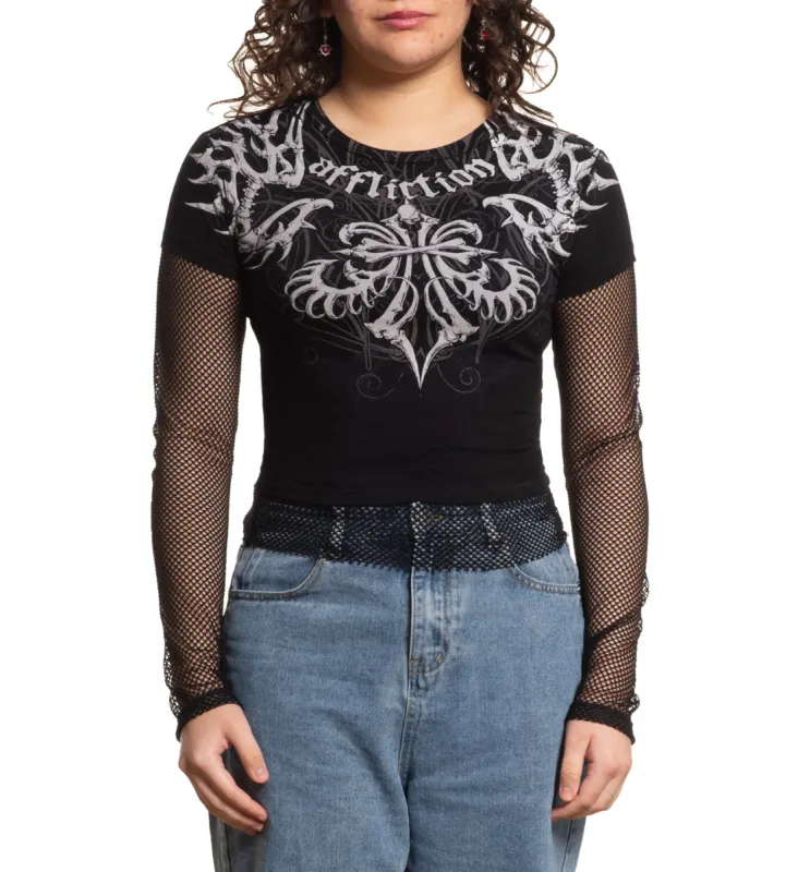 Skeleton Crop 2fer sold by Affliction