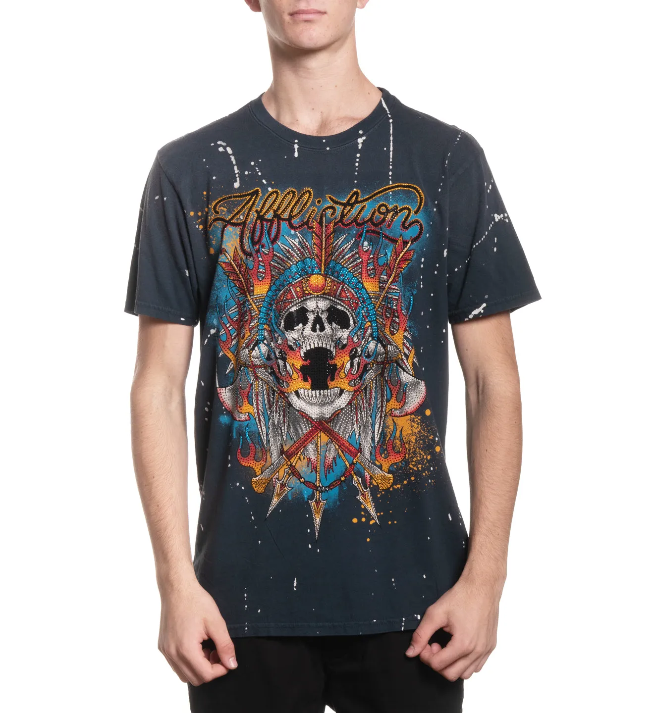 Screaming Heat Tee sold by Affliction