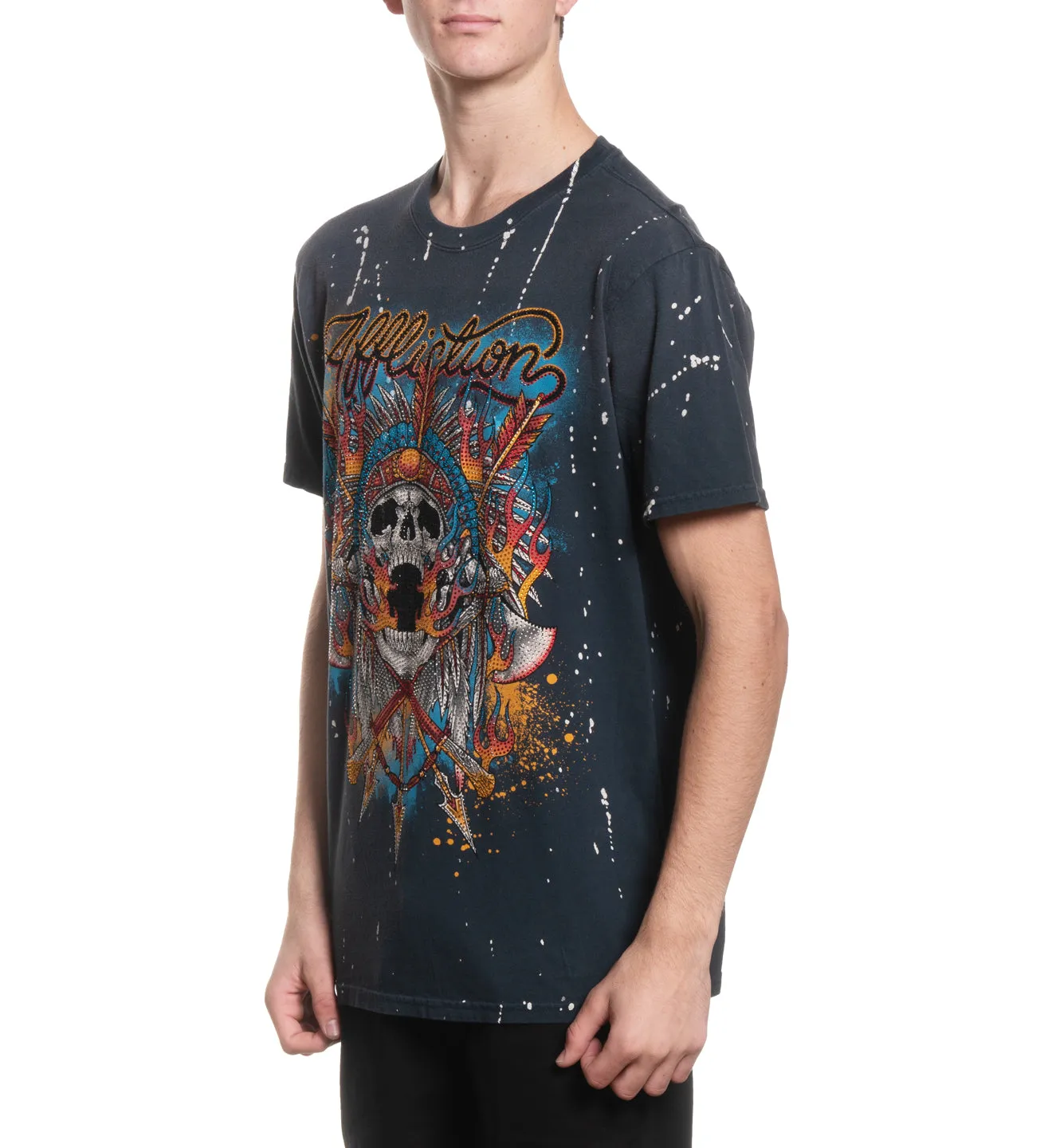 Screaming Heat Tee sold by Affliction product image thumbnail 3
