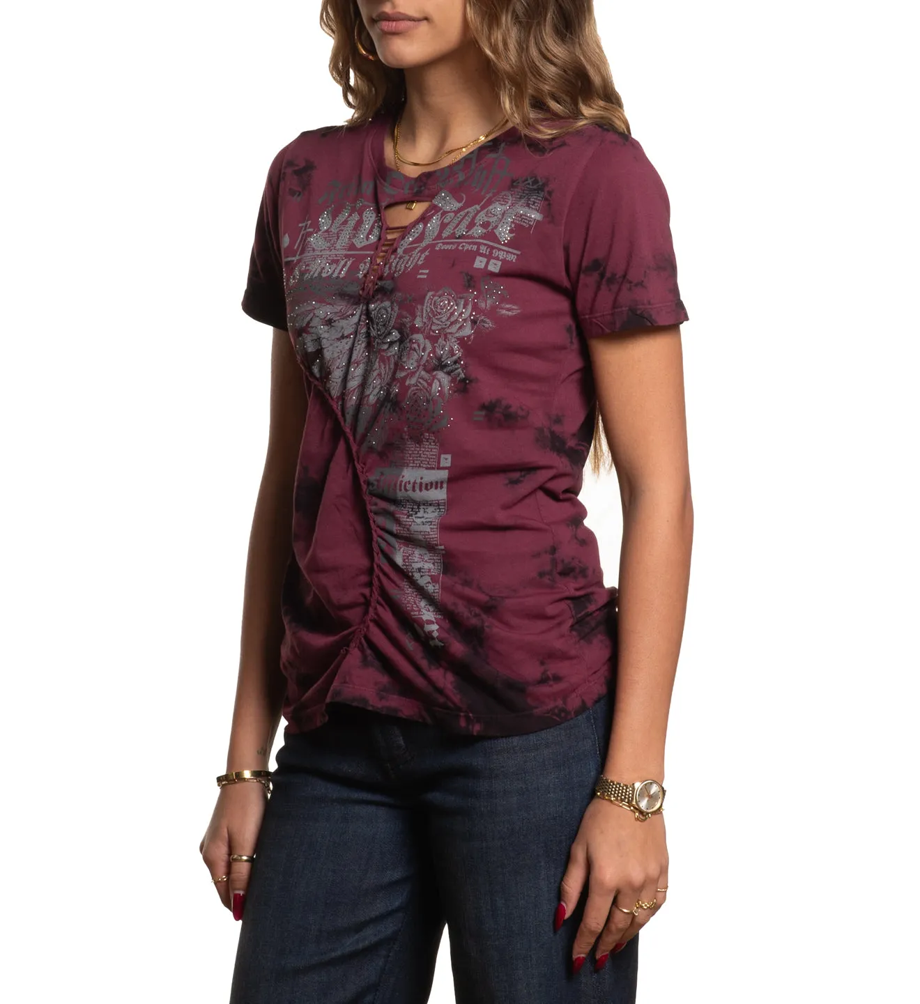 Rock Speed Tee sold by Affliction product image thumbnail 3