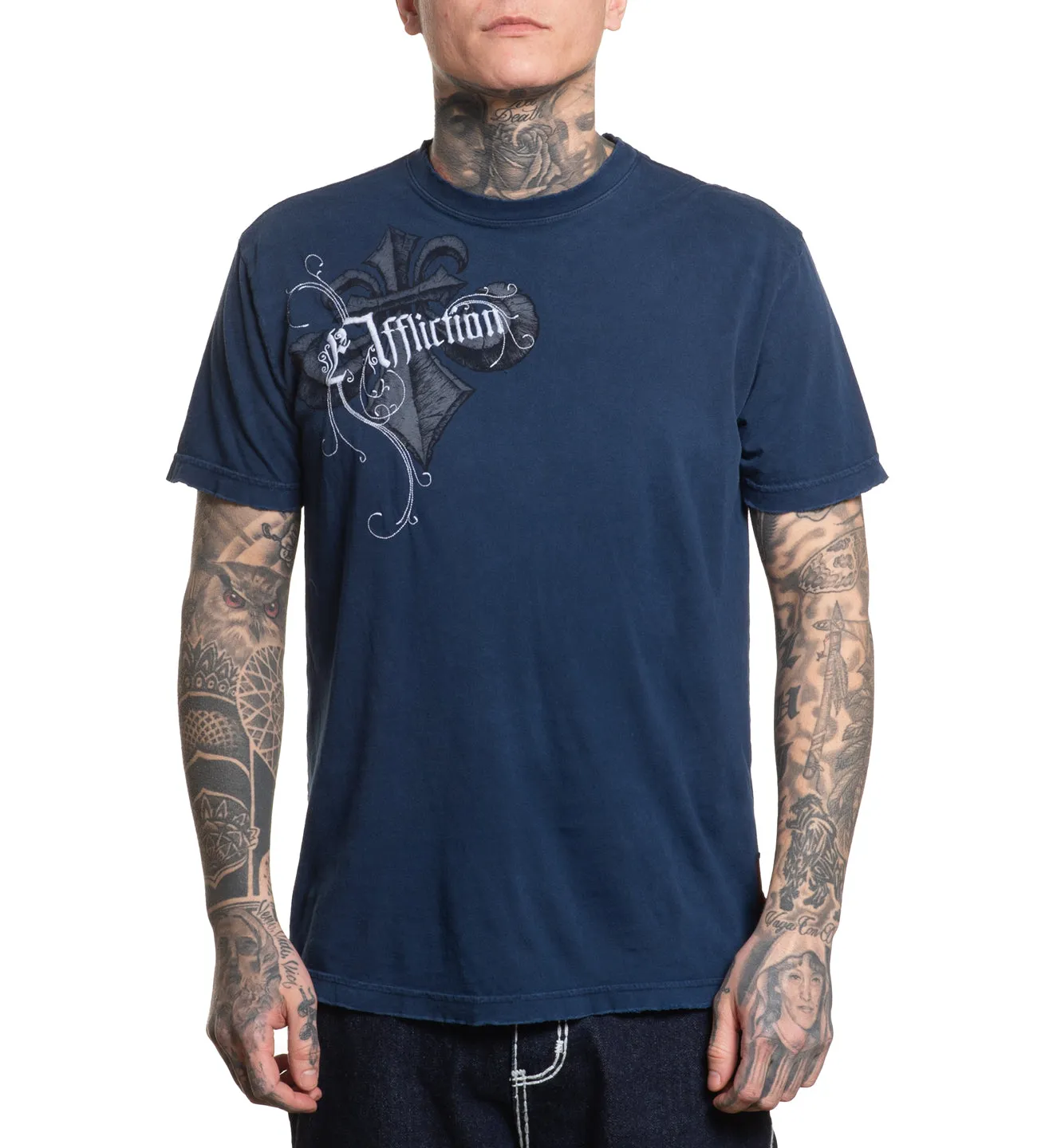 Stone Throw Tee sold by Affliction