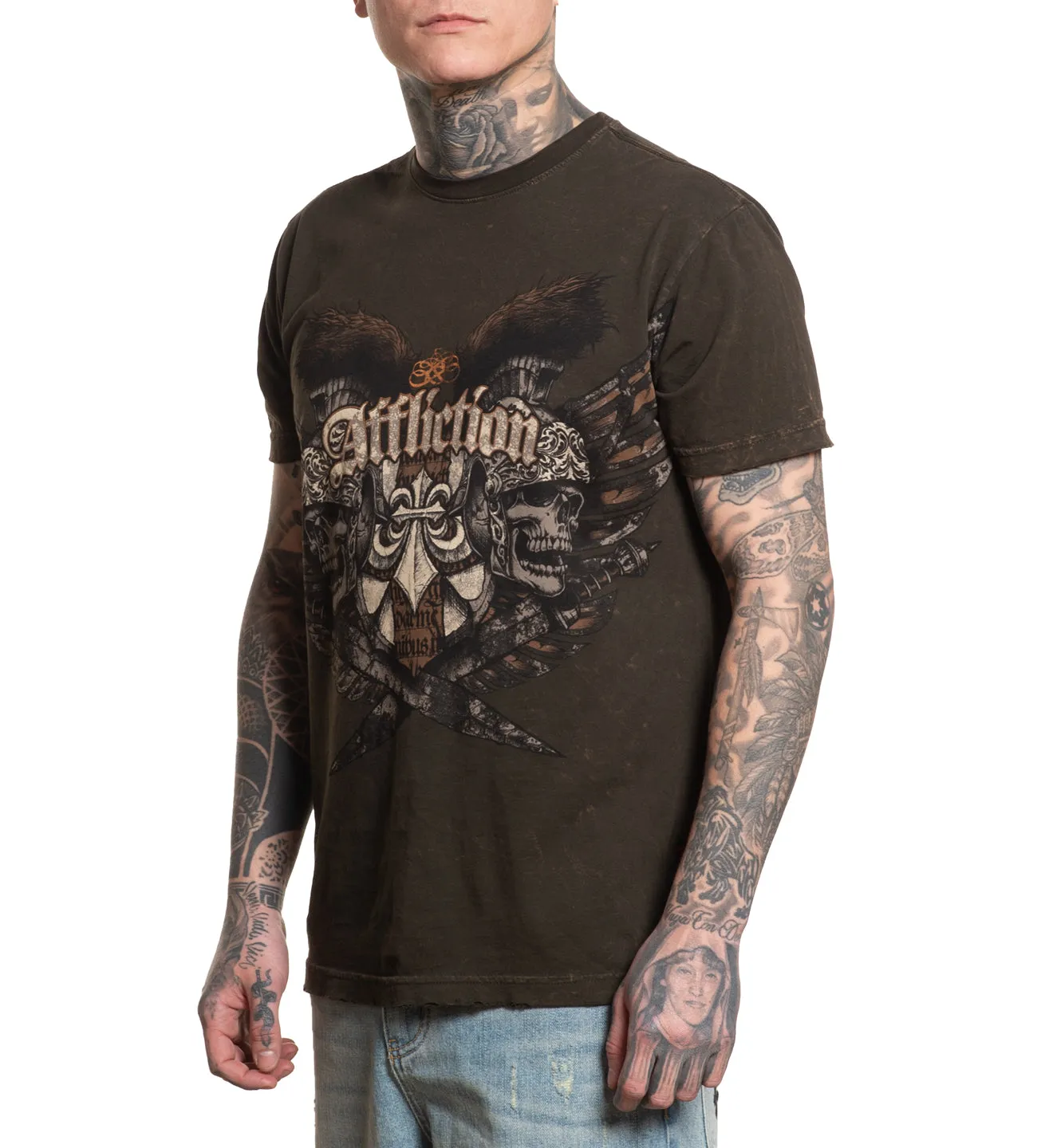 Empire Tee sold by Affliction product image thumbnail 3