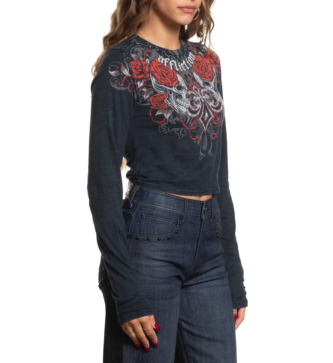 Crimson Temple LS sold by Affliction product image thumbnail 4