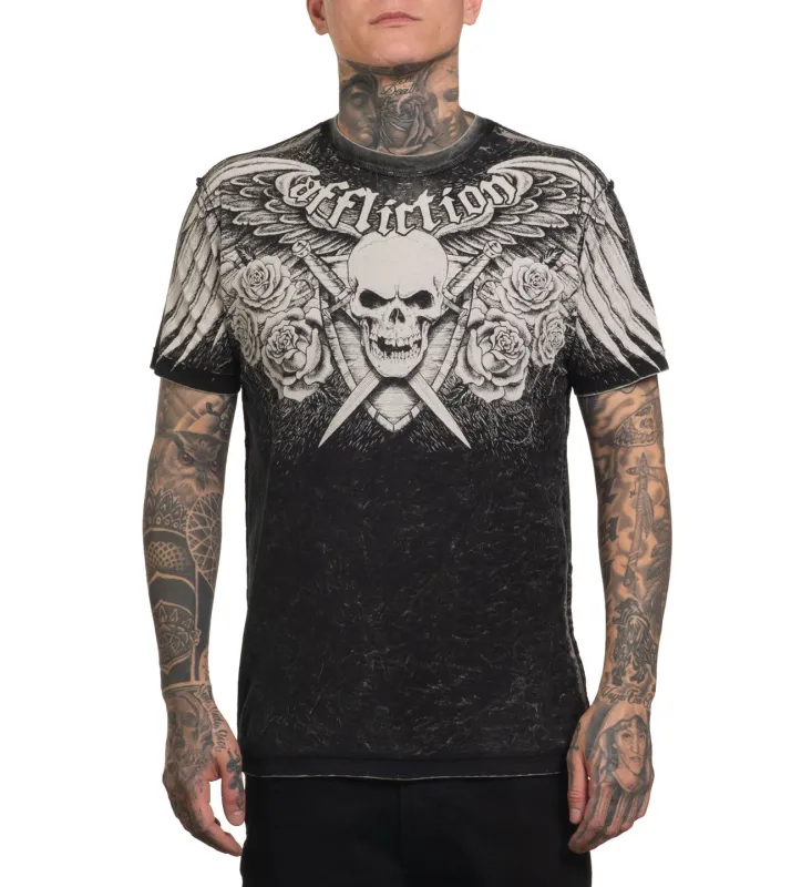 Wage Chaos Tee sold by Affliction