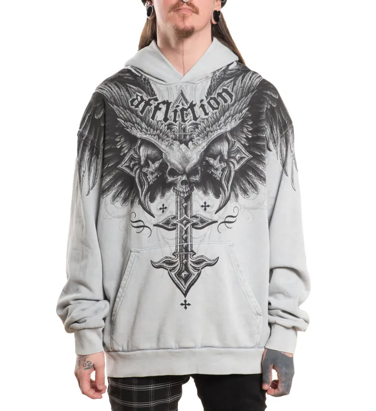 Death Eyes PO Hood sold by Affliction