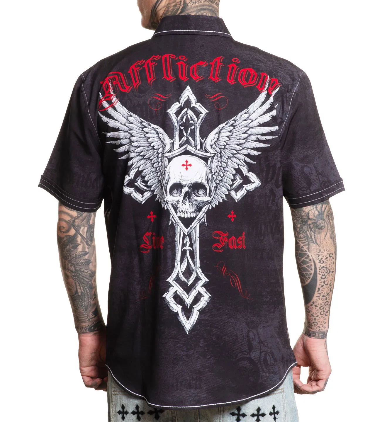 Endless Faith Shirt sold by Affliction product image thumbnail 2