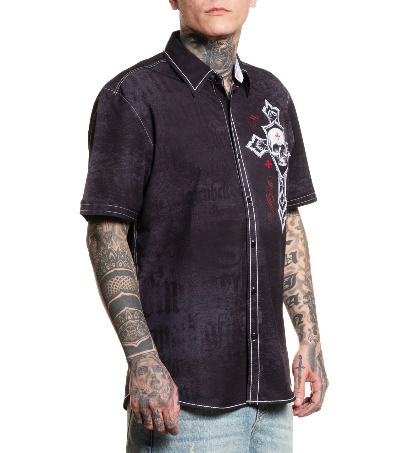 Endless Faith Shirt sold by Affliction product image thumbnail 4