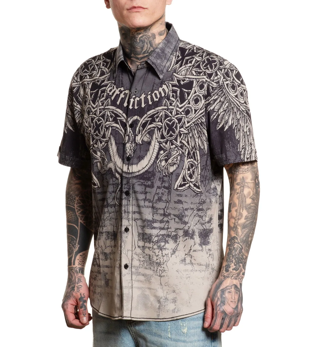 Vengeful Scream Shirt sold by Affliction product image thumbnail 3
