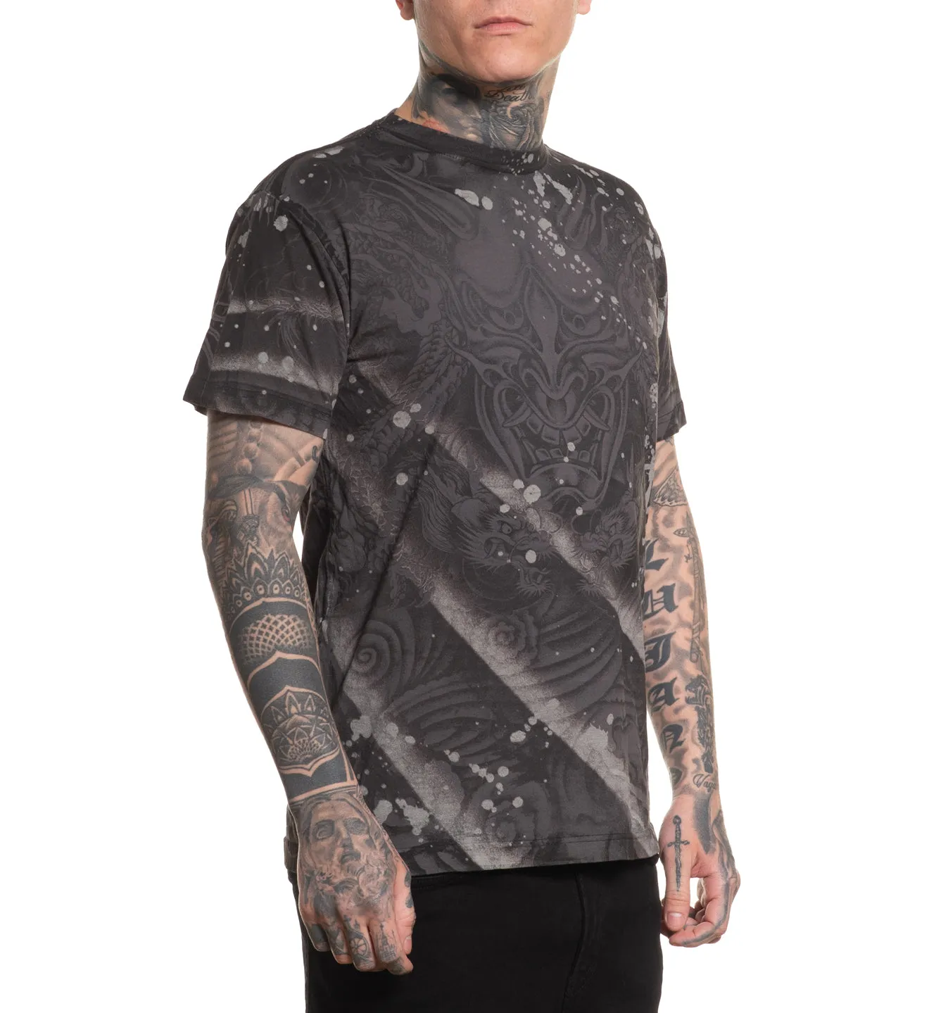 Hazuki Storm Tee sold by Affliction product image thumbnail 4