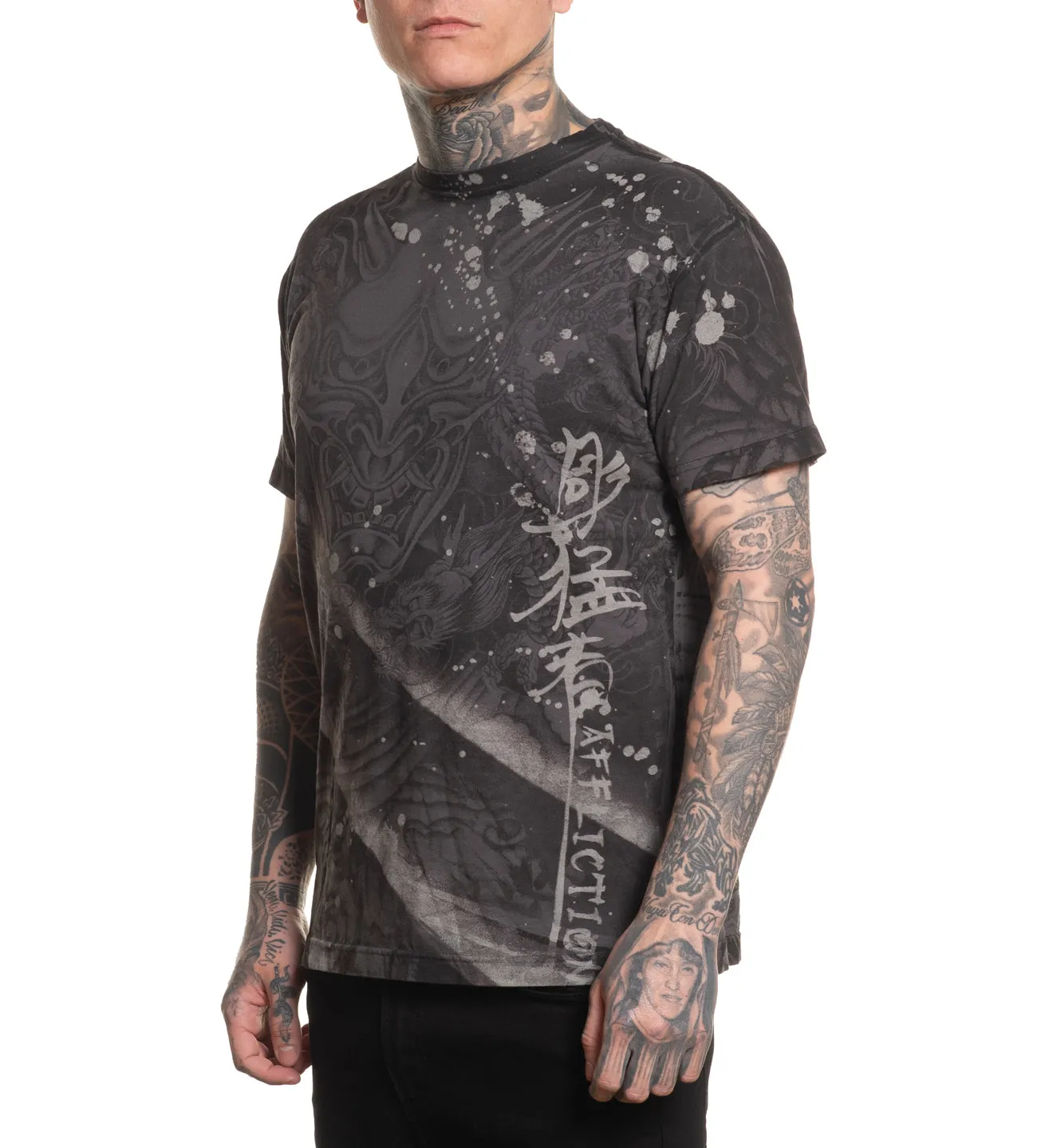 Hazuki Storm Tee sold by Affliction product image thumbnail 3