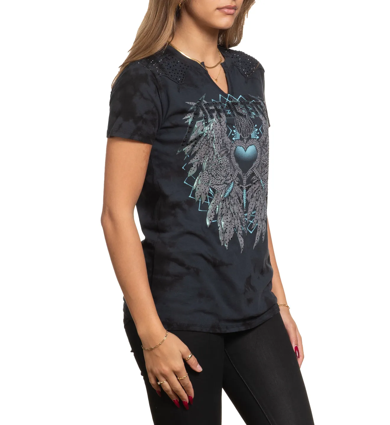 Pierced Heart Tour Tee sold by Affliction product image thumbnail 4