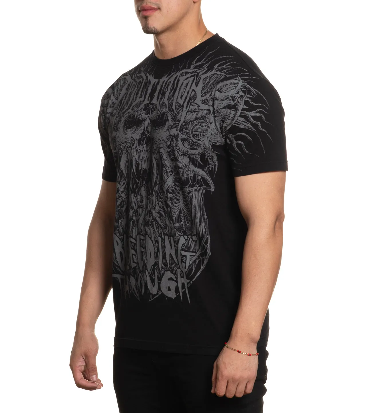 Bleeding Through Tee sold by Affliction product image thumbnail 4