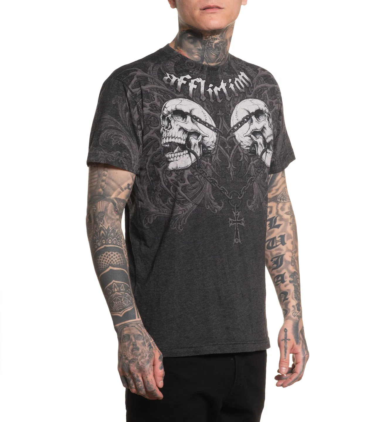 Collapse Tee sold by Affliction product image thumbnail 4